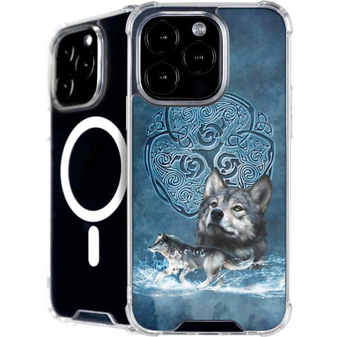 Celtic Wolf by Brigid Ashwood iPhone 16 Pro Max MagSafe Case