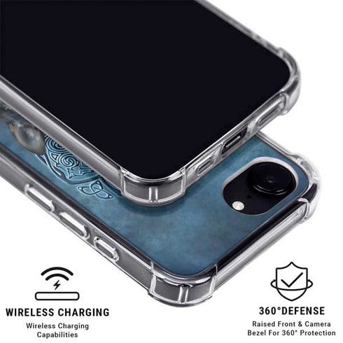 Celtic Wolf by Brigid Ashwood iPhone 16e Clear Case