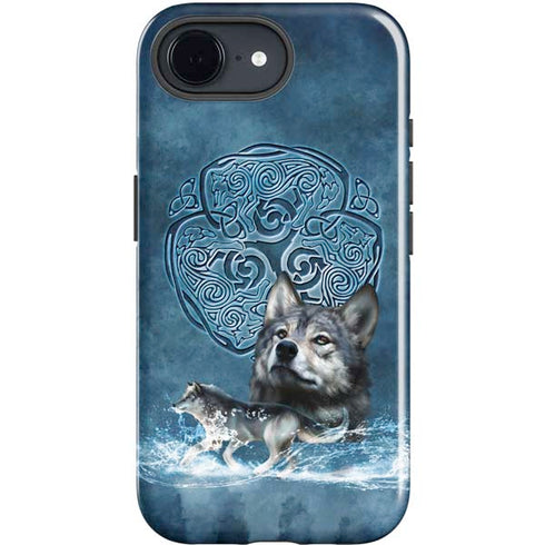 Celtic Wolf by Brigid Ashwood iPhone 16e Impact Case