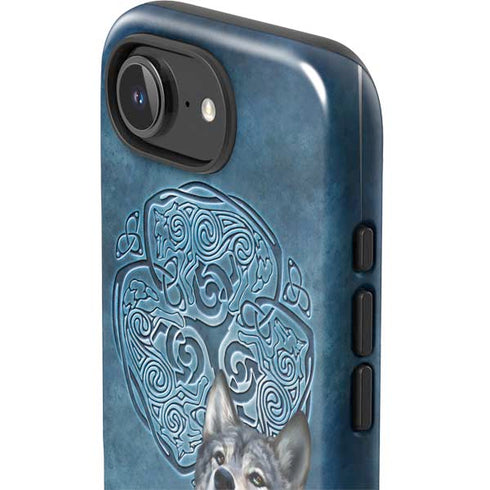 Celtic Wolf by Brigid Ashwood iPhone 16e Impact Case