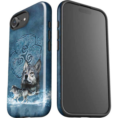 Celtic Wolf by Brigid Ashwood iPhone 16e Impact Case