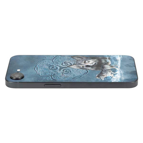 Celtic Wolf by Brigid Ashwood iPhone 16e Skin