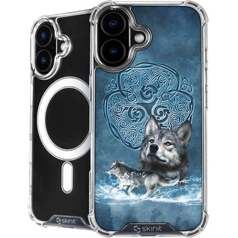 Celtic Wolf by Brigid Ashwood iPhone 17 MagSafe Case
