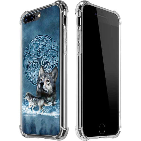 Celtic Wolf by Brigid Ashwood iPhone Cases