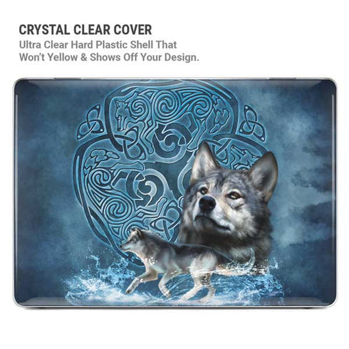 Celtic Wolf by Brigid Ashwood MacBook Pro 14in (2021-24) Case plus Skin