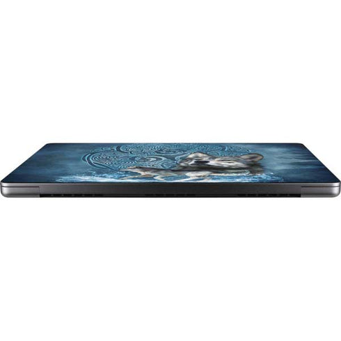 Celtic Wolf by Brigid Ashwood Apple MacBook Pro 14-inch Skin