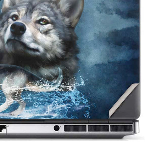 Celtic Wolf by Brigid Ashwood Dell Precision Skin