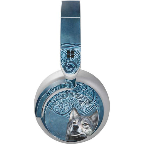 Celtic Wolf by Brigid Ashwood Surface Headphones Skin