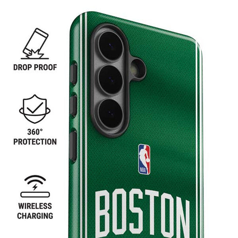 NBA Boston Celtics Jersey Galaxy S26 Impact Case