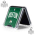 NBA Boston Celtics Jersey Galaxy Z Flip7 Clear Case
