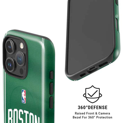NBA Boston Celtics Jersey iPhone 16 Pro Magsafe Impact Case