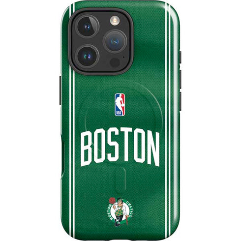 NBA Boston Celtics Jersey iPhone 16 Pro Max Magsafe Impact Case