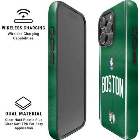 NBA Boston Celtics Jersey iPhone 16 Pro Max Magsafe Impact Case
