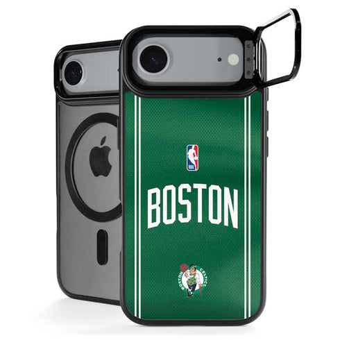 NBA Boston Celtics Jersey iPhone 17 Air Kickstand Case
