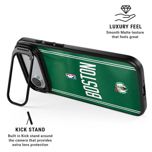 NBA Boston Celtics Jersey iPhone 17 Air Kickstand Case