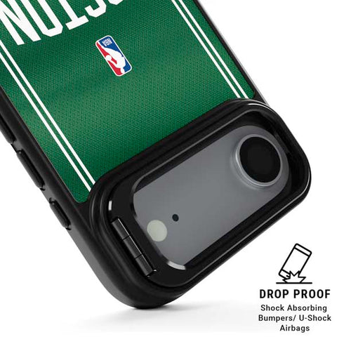 NBA Boston Celtics Jersey iPhone 17 Air Kickstand Case