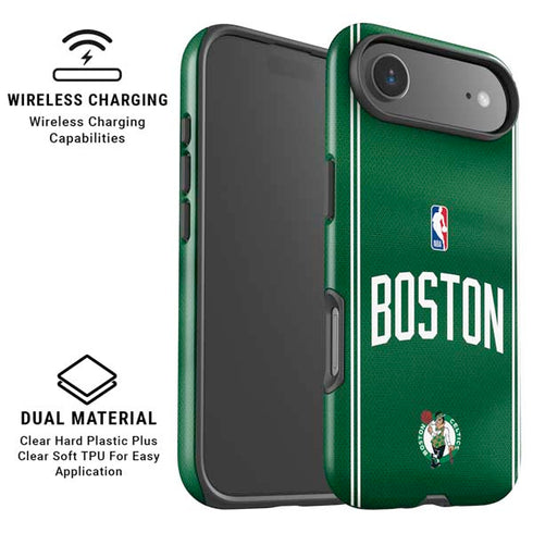 NBA Boston Celtics Jersey iPhone 17 Air Magsafe Impact Case