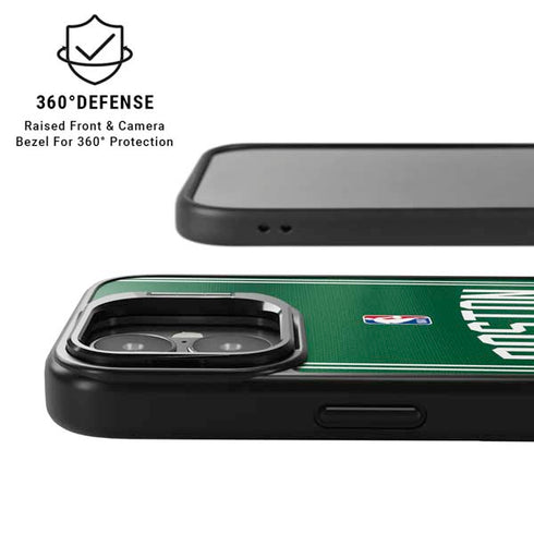 NBA Boston Celtics Jersey iPhone 17 Kickstand Case