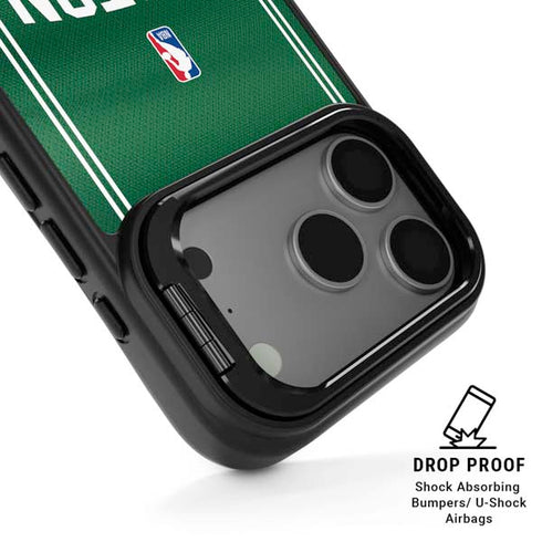 NBA Boston Celtics Jersey iPhone 17 Pro Kickstand Case
