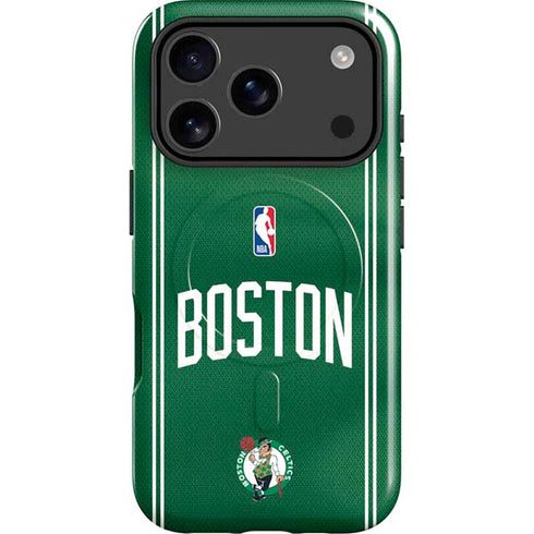 NBA Boston Celtics Jersey iPhone 17 Pro Magsafe Impact Case