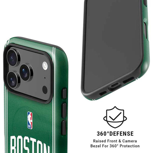 NBA Boston Celtics Jersey iPhone 17 Pro Magsafe Impact Case