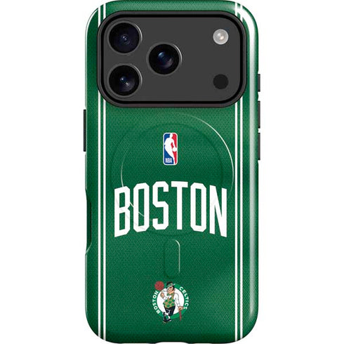 NBA Boston Celtics Jersey iPhone 17 Pro Max Magsafe Impact Case