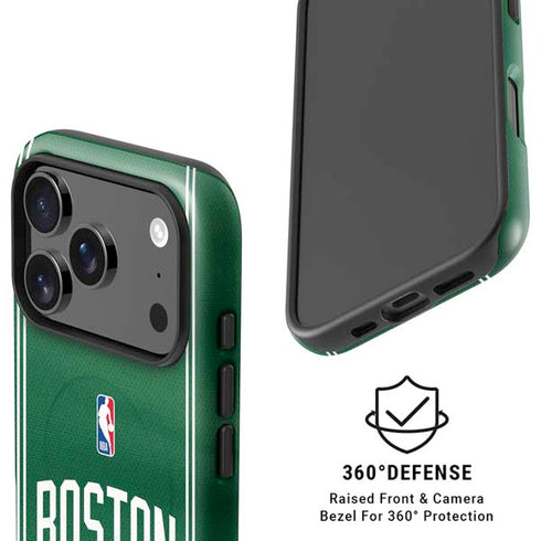NBA Boston Celtics Jersey iPhone 17 Pro Max Magsafe Impact Case