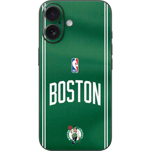 NBA Boston Celtics Jersey iPhone 17 Skin