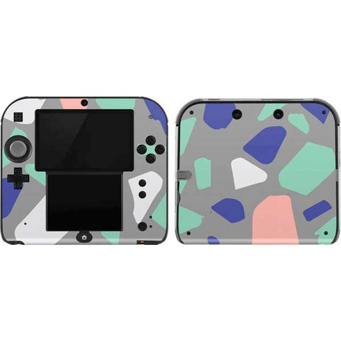 Cement Terrazzo Nintendo Skins