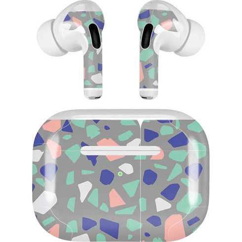 Cement Terrazzo AirPods Skins
