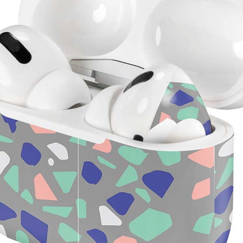 Cement Terrazzo AirPods Skins