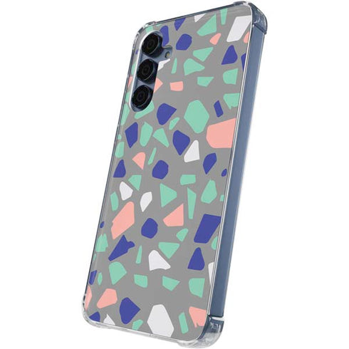 Cement Terrazzo Galaxy A35 5G Clear Case