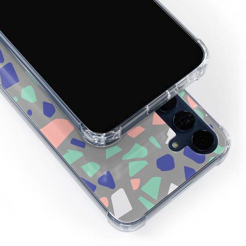Cement Terrazzo Galaxy A35 5G Clear Case