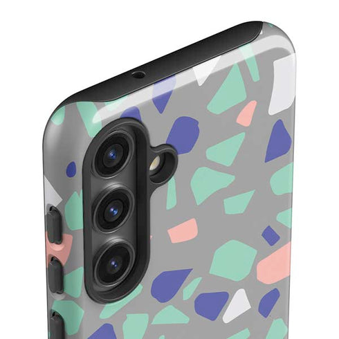 Cement Terrazzo Galaxy S25 Plus Impact Case