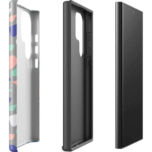 Cement Terrazzo Galaxy S25 Ultra Impact Case