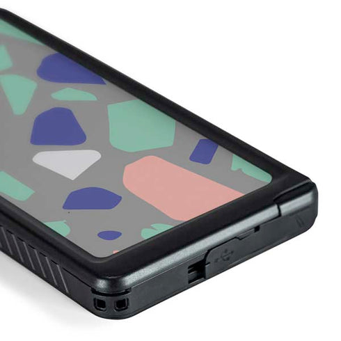 Cement Terrazzo Galaxy S24 Ultra Waterproof Case