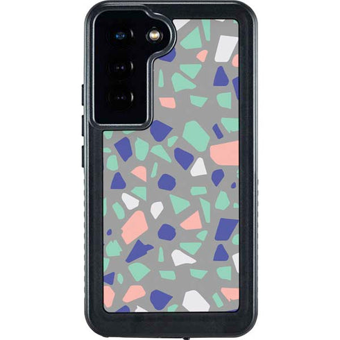 Cement Terrazzo Galaxy S24 Waterproof Case