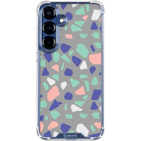Cement Terrazzo Galaxy S25 Plus Clear Case
