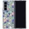Cement Terrazzo Galaxy Z Fold5 5G Clear Case