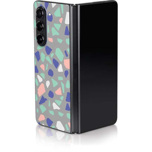 Cement Terrazzo Galaxy Z Fold5 5G Skin