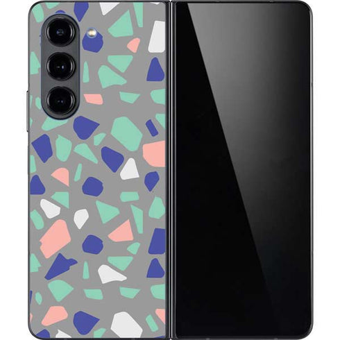 Cement Terrazzo Galaxy Z Fold5 5G Skin