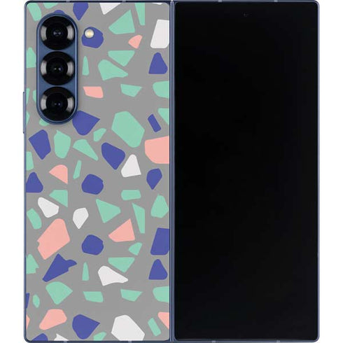 Cement Terrazzo Galaxy Z Fold6 Skin