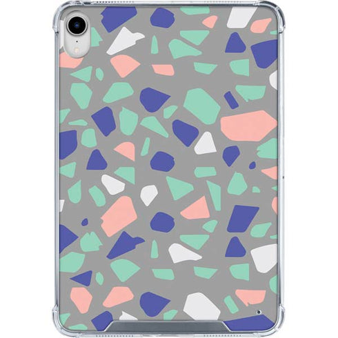 Cement Terrazzo iPad 11th Gen (2025) Clear Case
