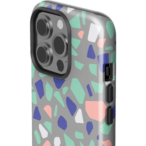 Cement Terrazzo iPhone 15 Pro Impact Case