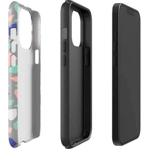 Cement Terrazzo iPhone 15 Pro Impact Case