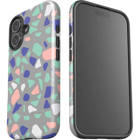 Cement Terrazzo iPhone 16 Impact Case