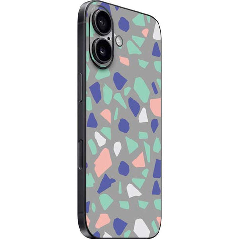 Cement Terrazzo iPhone 16 Plus Skin