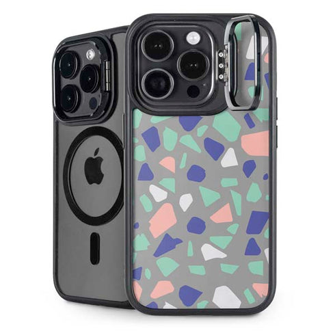 Cement Terrazzo iPhone 16 Pro Kickstand Case