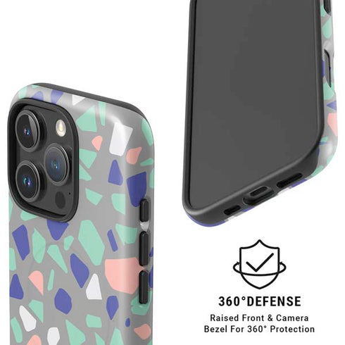 Cement Terrazzo iPhone 16 Pro Magsafe Impact Case