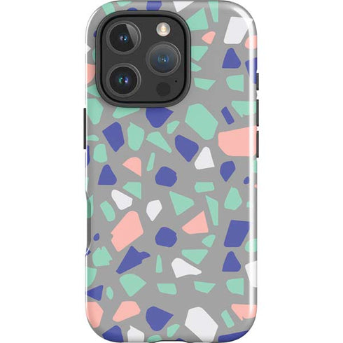 Cement Terrazzo iPhone 16 Pro Max Impact Case